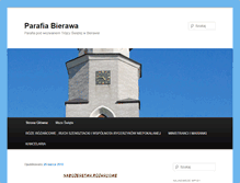 Tablet Screenshot of parafiabierawa.masternet.pl