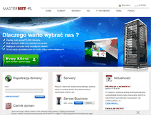 Tablet Screenshot of masternet.pl