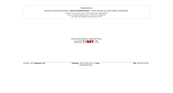 Desktop Screenshot of poczta.masternet.pl